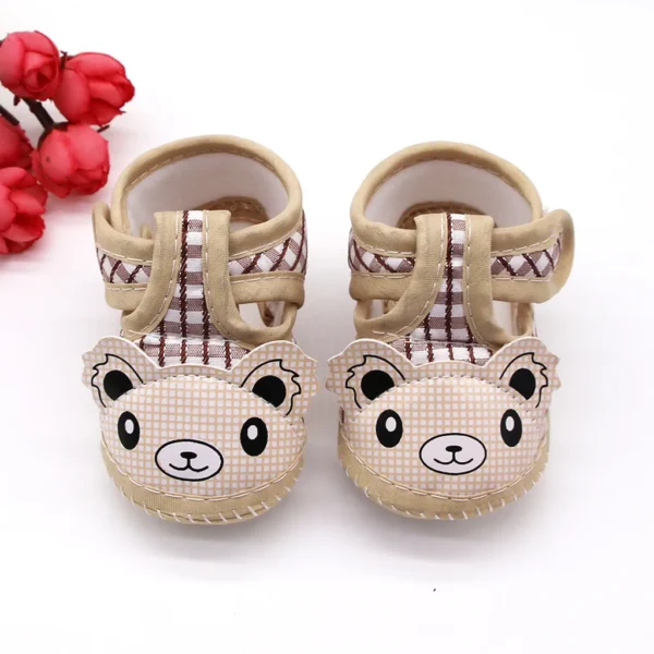 Lovely Newborn Baby Boys Girls Cartoon Little Bear Prewalker Soft Sole Single Shoes First Walkers Children's Footwear Zapatos - Image 4