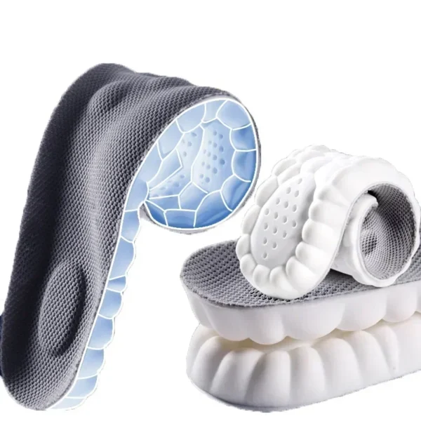 4D Massage Shoes Insoles Super Soft Latex Sports Insole for Feet Running Basket Shoe Sole Arch Support Orthopedic Inserts Unisex - Image 6