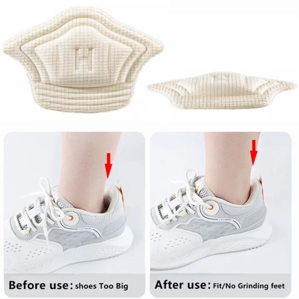 10Pcs Foot Pads for Shoes Patch Heel Pads For Sport Shoes Too Big Reduce Size Filler Insert Heel Protectors Stickers Shoes Pads - Image 2
