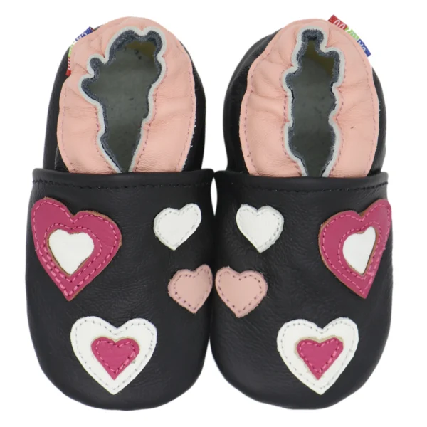 005 Soft Leather Shoes Baby Boy Girl Infant Shoe Slippers 0-6 months to 7-8 years First Walkers Leather Skid-Proof Kids Shoes - Image 3