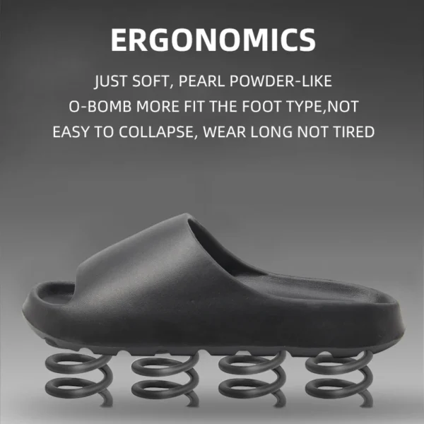 Men's EVA home bathroom anti slip slippers - Image 4