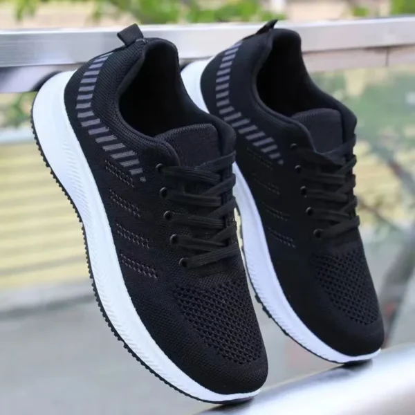 Men Vulcanized Walking Running Shoes Unisex Casual Lightweight Tennis Shoes Athletic Sports Shoes Breathable Fashion Sneakers