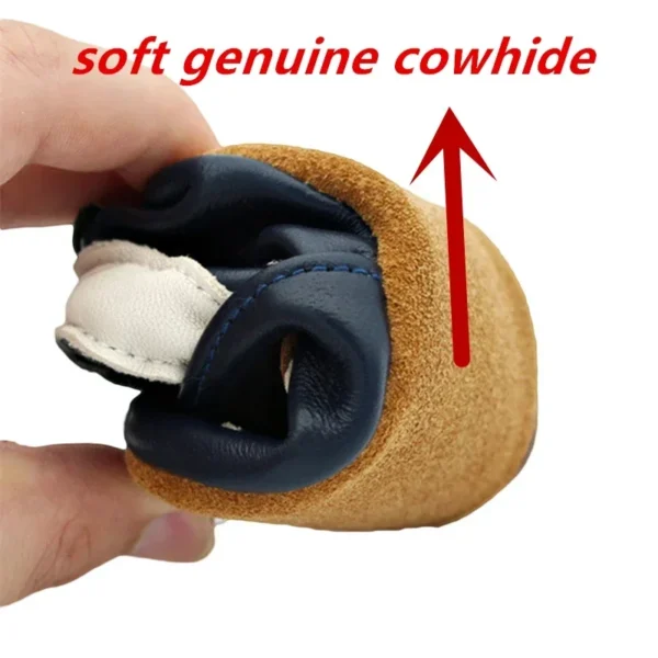 Autumn Baby Shoes Toddle Boys Girls Skid-Proof Shoe Soft Sheepskin Sneakers Fashion Animal Picture First Walker Moccasins 0-24M - Image 3