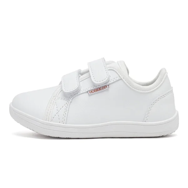 HOBIBEAR Kids Barefoot Shoes Little/Big/Kid Wide Toe Minimalist Sneakers Lightweight Hook Loop Artificial Leather Shoes - Image 5