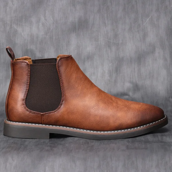 40~46 Men Chelsea Boots Brand Retro Comfortable Fashion Men Boots - Image 6