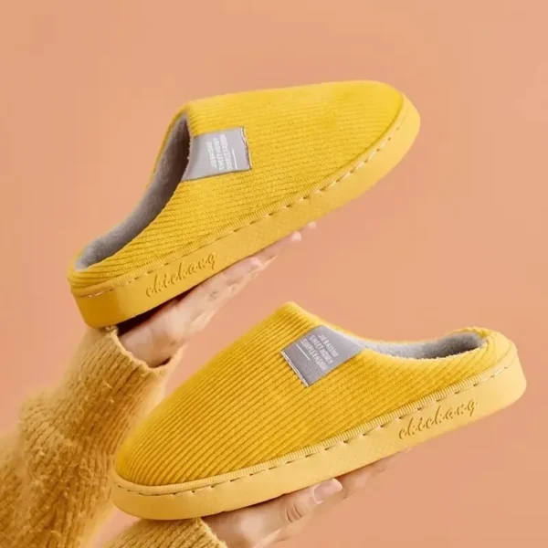 Women's Men's Thick Soft Bottom Home Slippers Household Plush Slippers Anti-slip Thermal Slippers Indoor Winter - Image 5