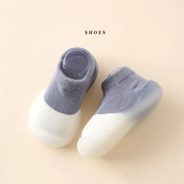 Baby Socks Shoes Infant Color Matching Cute Kids Boys Shoes Doll Soft Soled Child Floor Sneaker BeBe Toddler Girls First Walkers - Image 2