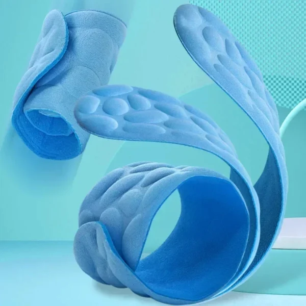 4D Sport Insoles for Shoes Women Men Deodorant Breathable Cushion Running Insoles for Feet Orthopedic Massage Running Care Pads - Image 4