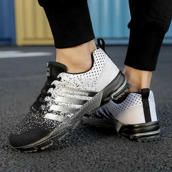 Mens Luxury Fashion Trainer Athletic Casaul Sneaker Loafer Breathable Running Walking Shoes Womens Tennis Outdoor Sports Shoes - Image 3