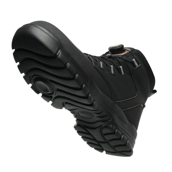 Waterproof Safety Boots Men Indestructible Steel Toe Work Boots Anti-smash Stab-resistant Safety Shoes Biker Botas Para Hombre - Image 6