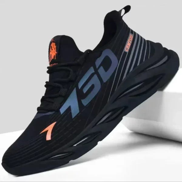 Men's casual light mesh sports shoes summer breathable cool running shoes fashion soft sole comfortable non slip male's sneakers - Image 2