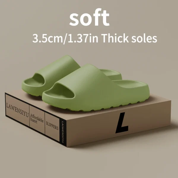 Men's EVA home bathroom anti slip slippers - Image 5