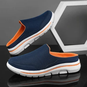 2023 Men Slippers Summer Breathable Home Indoor Slippers Men Thick Bottom Slides Fashion Couple Walking Shoes Chanclas Hombre