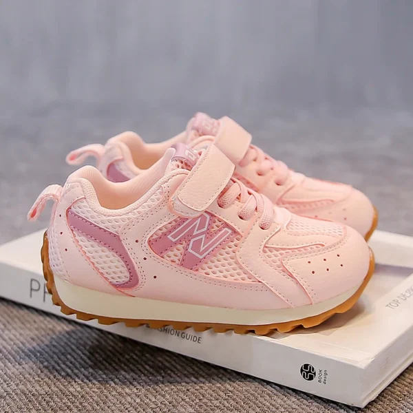 Children Shoes Girls Sneaker Luxury Breathable Summer School Kids Casual Sneaker 4 To 12 Years Fashion Girls Tennis Sports Shoes - Image 2