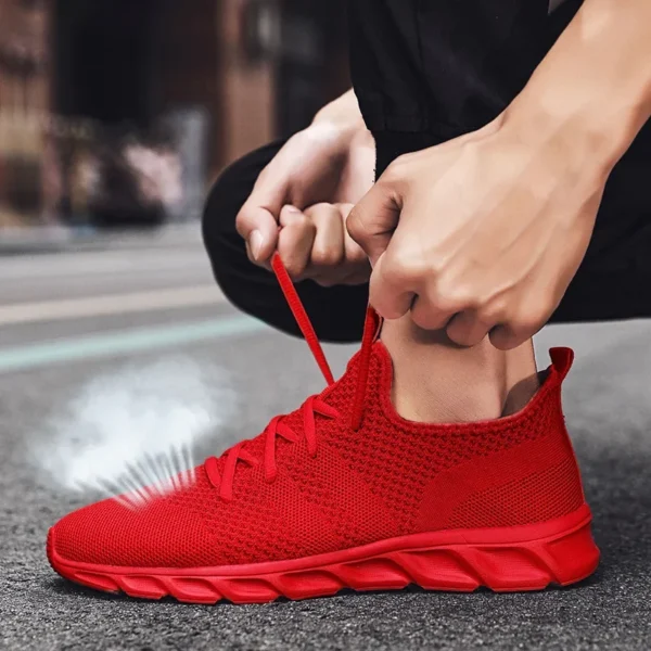 Hot Sale Light Man Running Shoes Comfortable Breathable Men's Sneaker Casual Antiskid and Wear-resistant Jogging Men Sport Shoes - Image 4