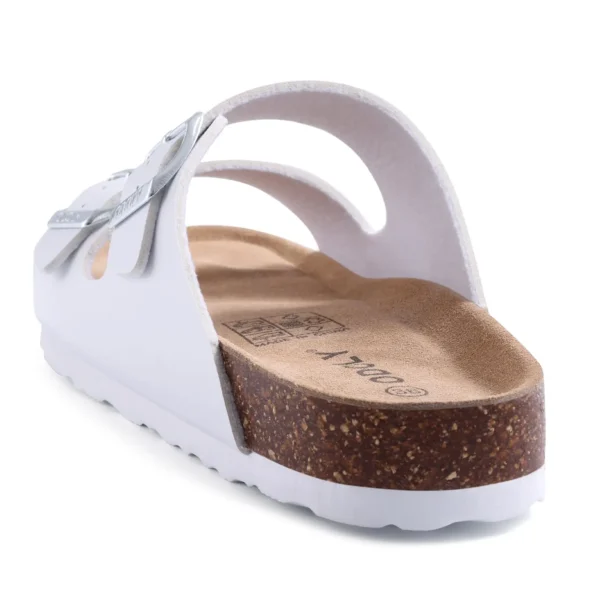 Bebealy Classic Cork Beach Sandals For Women Slip On Slide Outdoor Sandals with Adjustable Buckle Vacation Nonslip Pool Sandals - Image 2