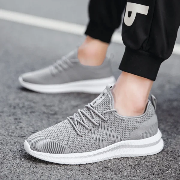 2022 Shoes for Men High Quality Male Sneakers Breathable Fashion Gym Casual Light Walking Plus Size Footwear Zapatillas Hombre - Image 5