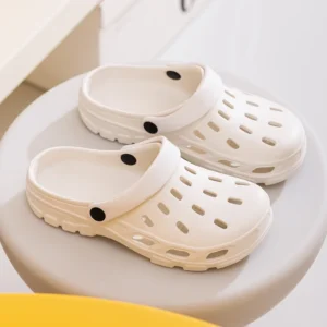 Bebealy Fashion Women Slippers Women Clogs Slippers Outdoor EVA Women Beach Hole Slippers Indoor Nonslip Home Shower Slippers
