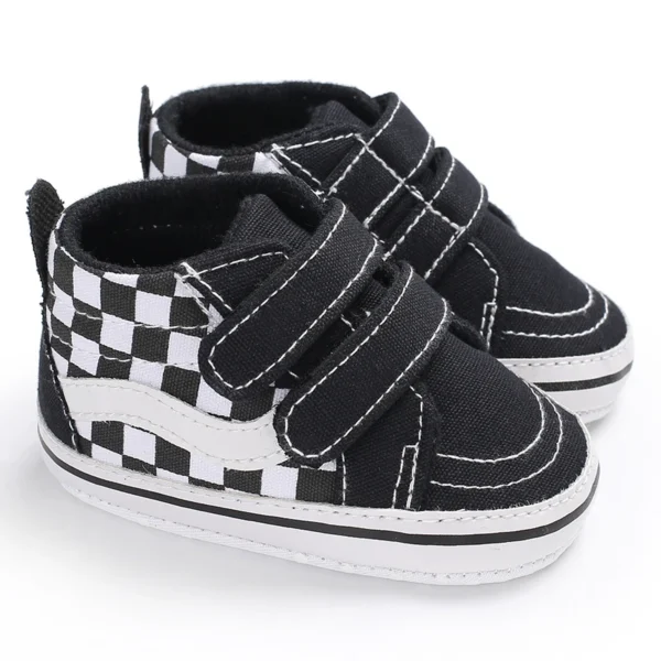 Newborn Baby Canvas Shoes Anti-slip Soft Baby Boy Girl Sneakers Casual Multi-Color Toddler First Walkers Crib Shoes - Image 2