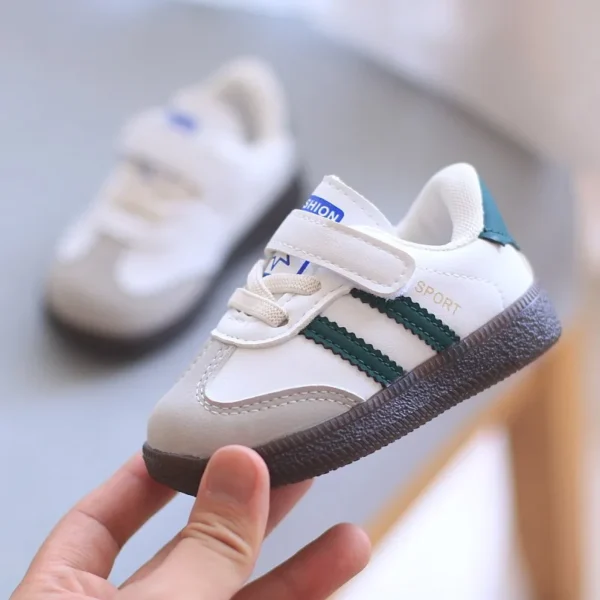 0-4Y Baby Shoes Spring New Boys' Casual Anti-slip Soft Soled Children's Skateboard Shoe Breathable Boys Girls Baby Sports Shoes - Image 2