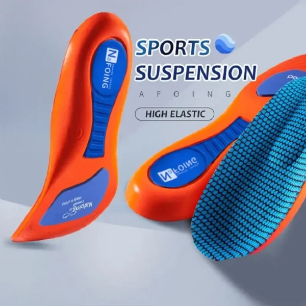 Sport Orthopedic Insoles for Feet Men Women EVA Breathable Shock Absorption Shoes Insole for Running Basketball Sport Care Pads - Image 2