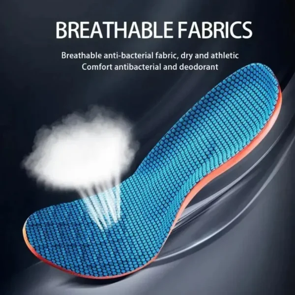 Sport Insoles for Shoes Sole Orthopedic Insoles Shock Absorption Deodorant Breathable Cushion Running Insoles for Feet Man Women - Image 3