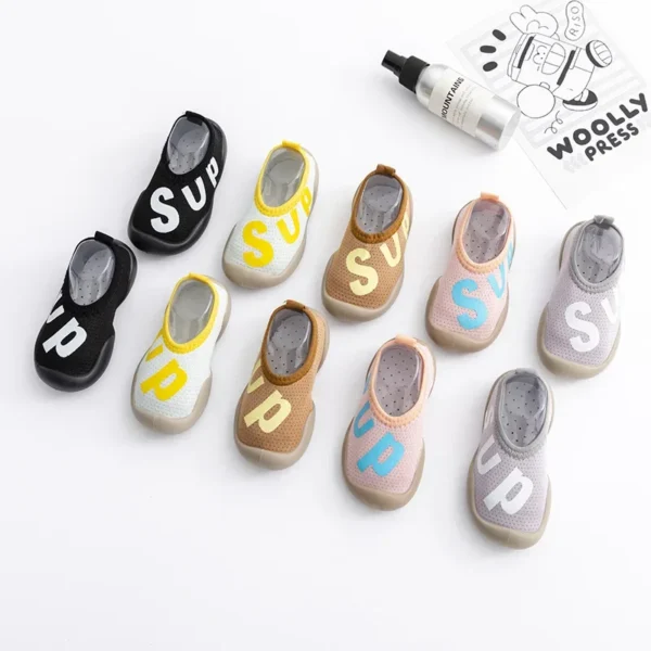 Baby toddler shoes soft sole indoor non-slip cooling children's floor shoes