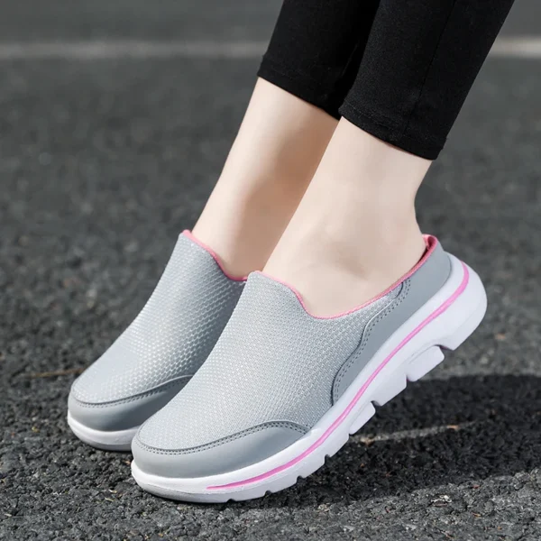 2023 Men Slippers Summer Breathable Home Indoor Slippers Men Thick Bottom Slides Fashion Couple Walking Shoes Chanclas Hombre - Image 5