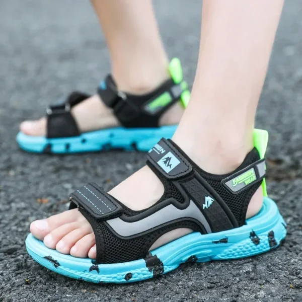 2025 Casual Beach Water Children Shoes New Kids Summer Sandals Fashion Boys Sandals Soft Sole Lightweight Comfortable Sneakers - Image 2