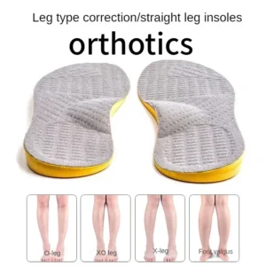 Orthotic Insoles For Flat Feet Arch Support Orthopedic Shoes Sole PU Insoles For Feet Men Women O/X Leg Corrected Care Pad