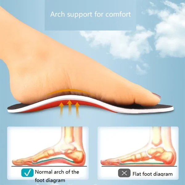 New Orthopedic Insoles for Man Cushioning Insoles Orthopedic Insoles for Shoes Comfort Sole Man Growing Sole XID02 - Image 3