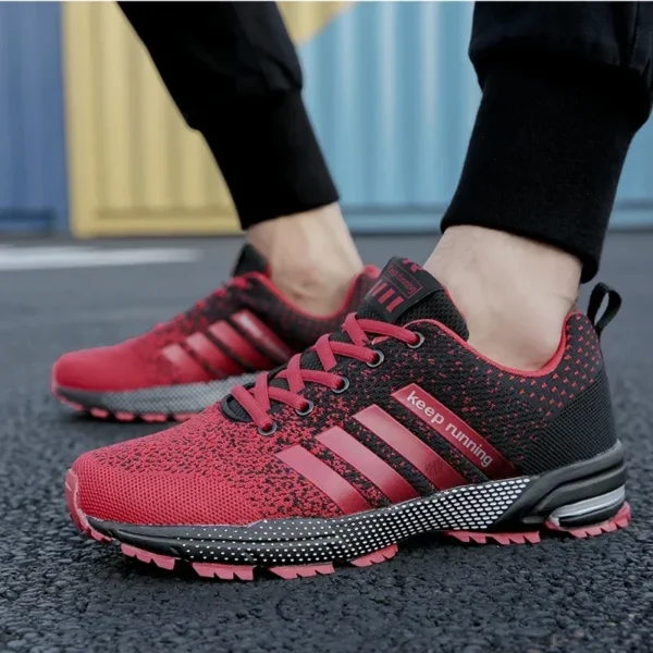 Mens Luxury Fashion Trainer Athletic Casaul Sneaker Loafer Breathable Running Walking Shoes Womens Tennis Outdoor Sports Shoes - Image 4