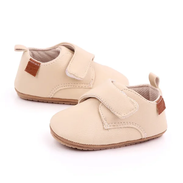 Newborn Baby Shoes Baby Boy Girl Shoes Classic Leather Rubber Sole Anti-slip Toddler First Walkers Infant Girl Shoes Moccasins - Image 5
