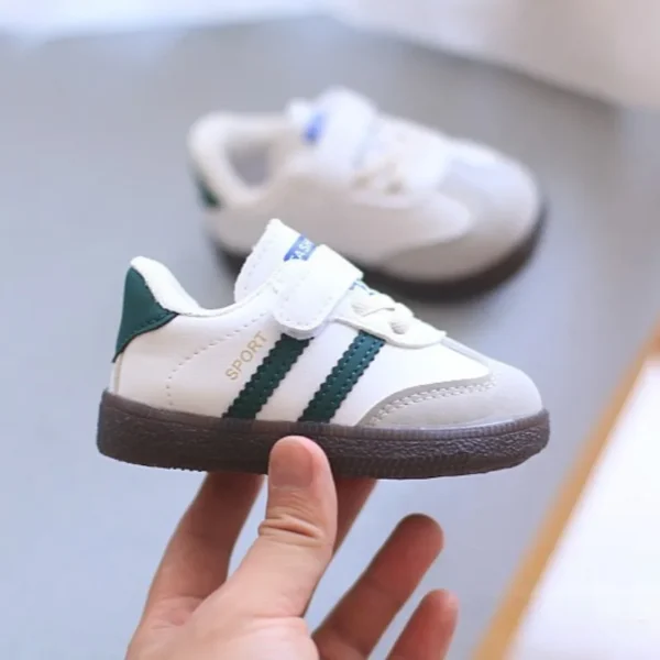 0-4Y Baby Shoes Spring New Boys' Casual Anti-slip Soft Soled Children's Skateboard Shoe Breathable Boys Girls Baby Sports Shoes - Image 4