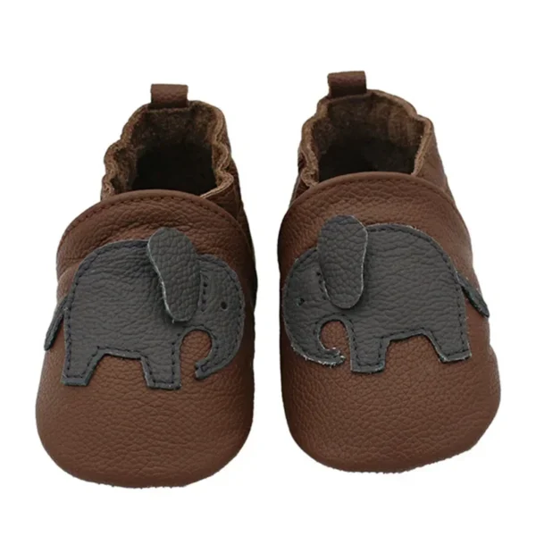 Baby Shoes Soft Cow Leather Bebe Newborn Booties for Babies Boys Girls Infant Toddler Moccasins Slippers First Walkers - Image 4