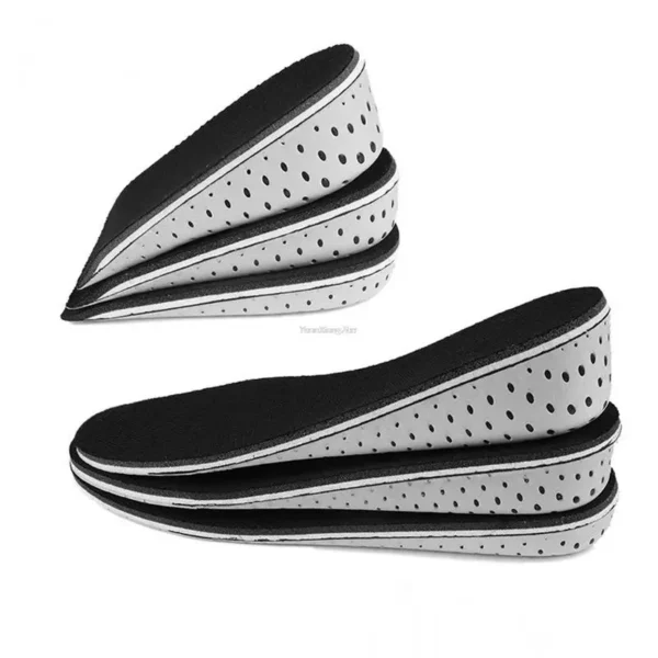 1Pair Height Increase Insoles Casual Sports Shoes Insole for Feet EVA Shock Absorbing Shoe Pads 2.3/3.3/4.3cm Growing Shoe Sole - Image 2