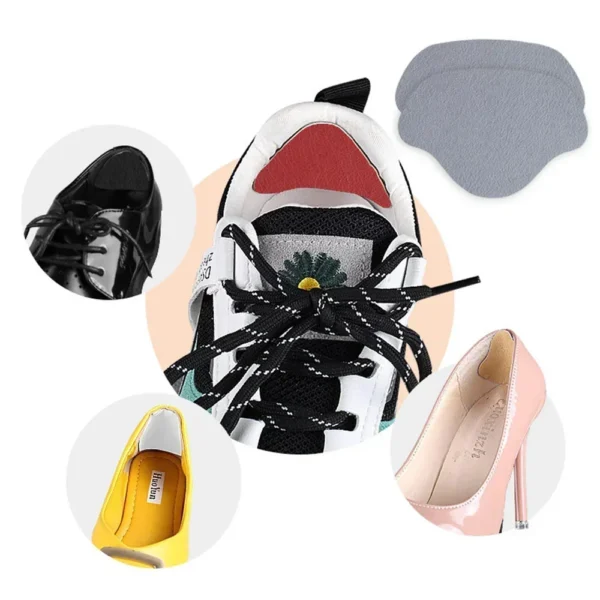 6pcs Sports Shoes Repair Stickers Suede Heel Protector Anti-Wear Repair Holes Self-adhesive Patches Insoles Pad Foot Care Insert - Image 3