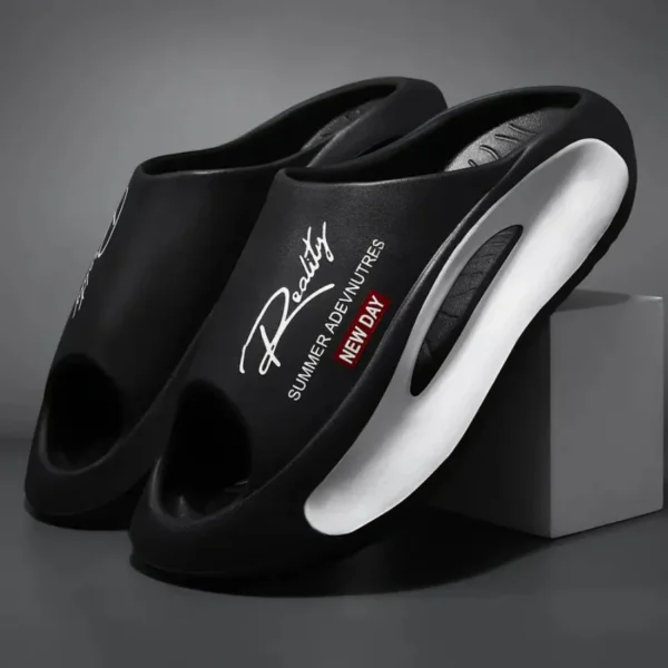 Men's and women's slippers Fashion non-slip couple slippers EVA 2 color 36-45 - Image 5