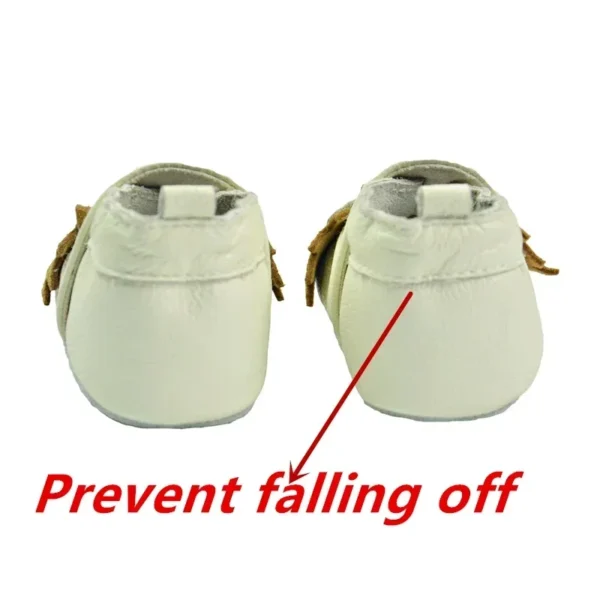 Baby Shoes Soft Cow Leather Bebe Newborn Booties for Babies Boys Girls Infant Toddler Moccasins Slippers First Walkers - Image 3