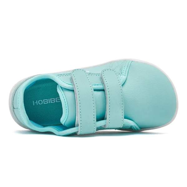 HOBIBEAR Kids Barefoot Shoes Little/Big/Kid Wide Toe Minimalist Sneakers Lightweight Hook Loop Artificial Leather Shoes - Image 4