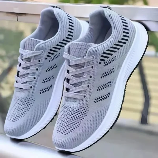 Men Vulcanized Walking Running Shoes Unisex Casual Lightweight Tennis Shoes Athletic Sports Shoes Breathable Fashion Sneakers - Image 2