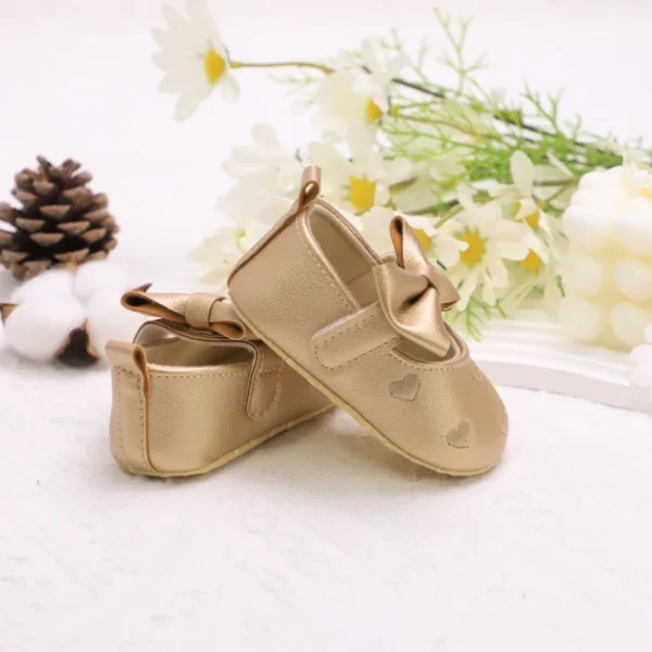 Baby girl toddler shoes baby embroidery love style baby's first pair of step shoes breathable non-slip fashion - Image 6