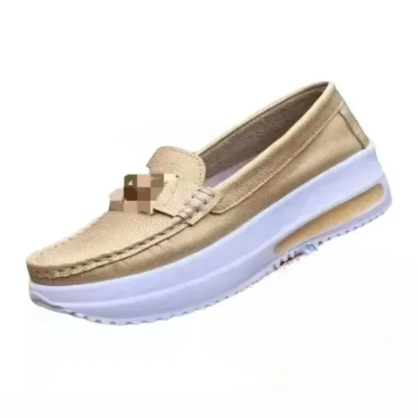 New 2024 Women'S Fashion Round Toe Non-Slip Thick Soled Vulcanized Shoes Woman Daily Casual Comfortable Walking Sports Shoes - Image 6