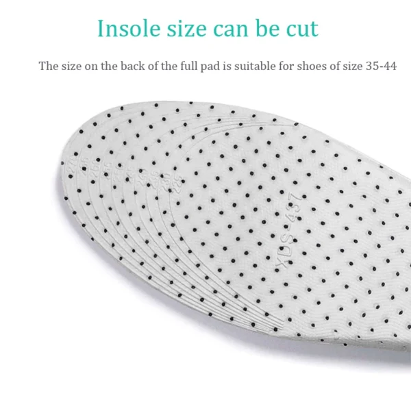 1Pair Height Increase Insoles Casual Sports Shoes Insole for Feet EVA Shock Absorbing Shoe Pads 2.3/3.3/4.3cm Growing Shoe Sole - Image 3