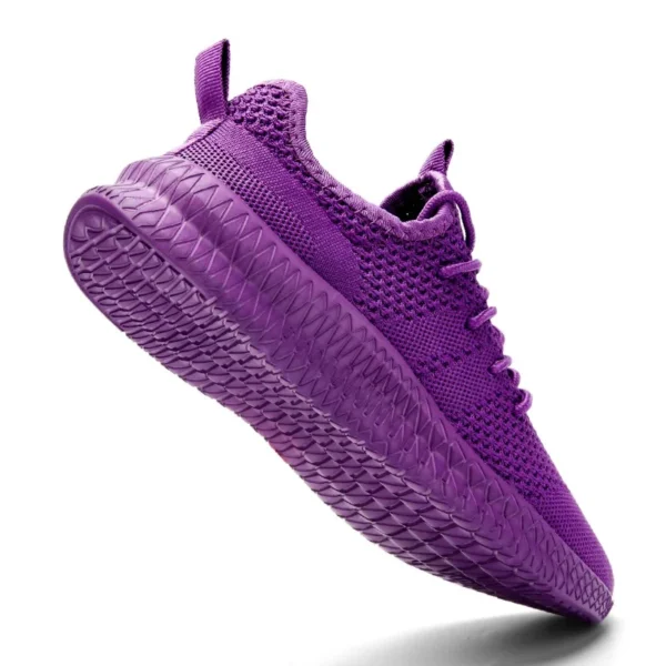 Women Casual Shoes Fashion Breathable Comfortable Walking Mesh Flat Vulcanize Shoe Size 42 Sneakers Tenis Zapatillas de Hombre - Image 5
