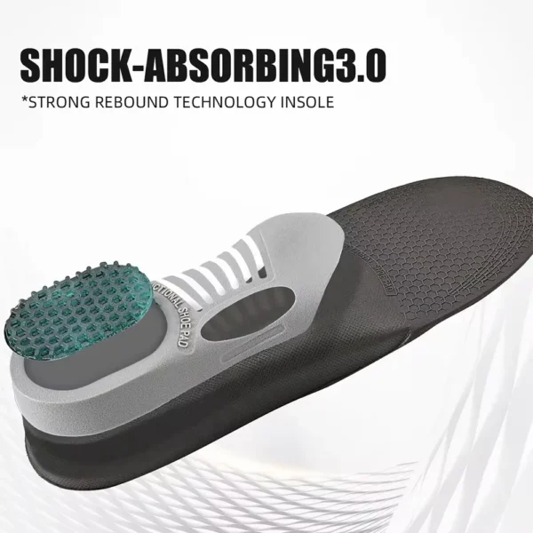 NEW Premium Gel 3D Arch Support For Women Men Flat Foot Health Sole Pad Orthopedic Plantar fasciitis Unisex Foot pain Insoles - Image 3