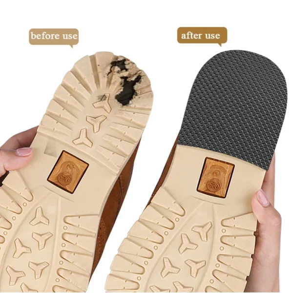 No-adhesive Anti-slip Sole Stickers Mute Cushion Insoles Repair Outsole Insoles Men Women Shoes Wearable Pads Shoe Accessories - Image 5