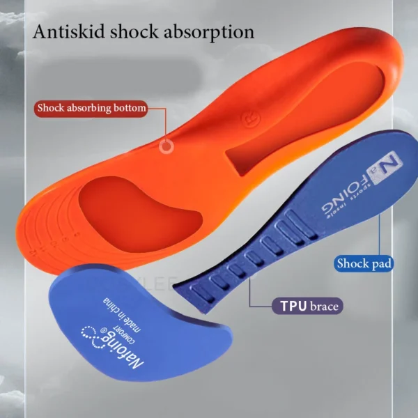Orthotic Insole Arch Support Flatfoot Running Insoles for Shoes Sole Orthopedic Insoles For Feet Ease Pressure - Image 3