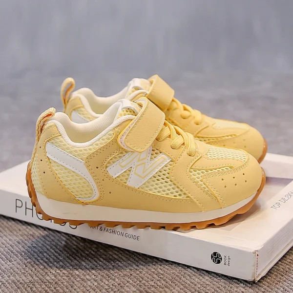 Children Shoes Girls Sneaker Luxury Breathable Summer School Kids Casual Sneaker 4 To 12 Years Fashion Girls Tennis Sports Shoes - Image 3