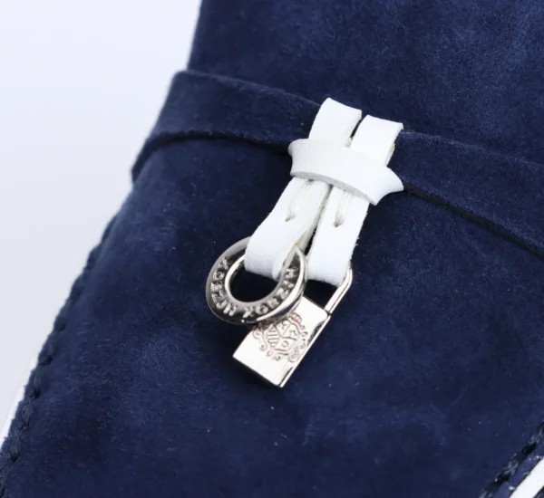 2025 Slip On Slippers Flat Shoes No Logo-Luxury Designer Tassel Suede Leather Loafers for Women Work Walking Shoes High Quality - Image 3